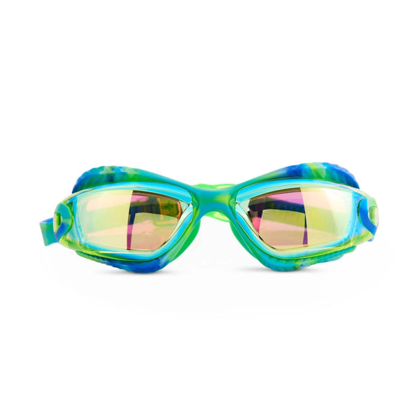 Time to Explore Swim Goggles- Green Oasis