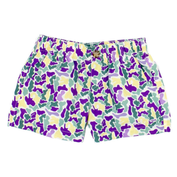 Mallard Short- Mardi Gras Camo