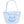 Blue Petite Pumpkin Tote