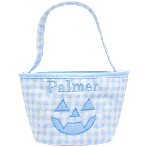 Blue Petite Pumpkin Tote