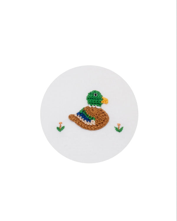 Mallard Duck Knit Bloomer/Short Set