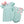 Charlotte Dress- Mint Stripe