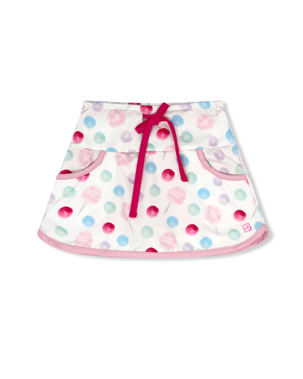 Tiffany Tennis Skort- The Sweet Life, Cotton Candy Pink, Power Pink