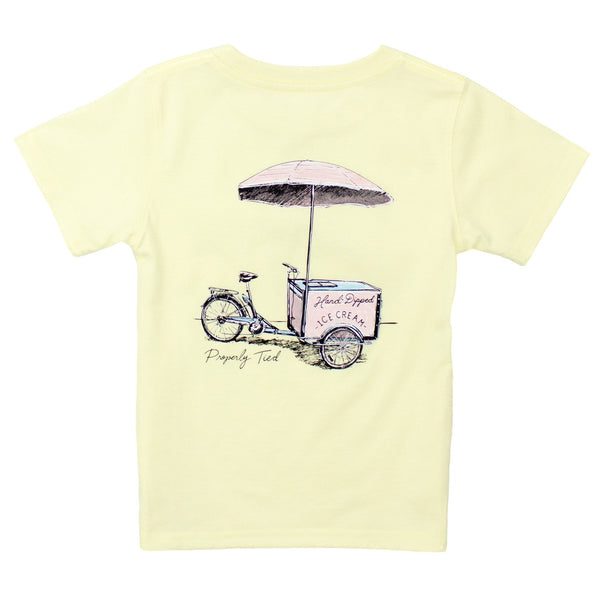 Ice Cream Cart SS- Light Yellow