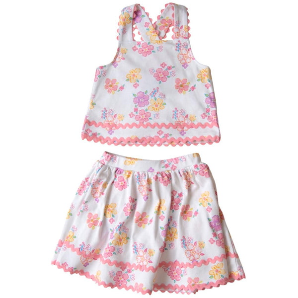 Margot Skort Set- Garden Bliss
