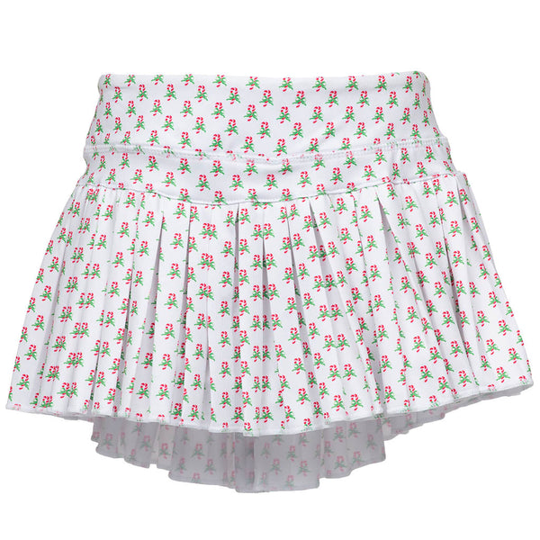 Candy Cane Mini Pleated Skort