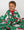 Green Santa Joy Footie