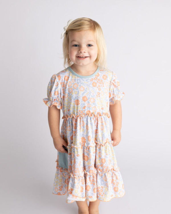 Autumn Breeze Layered Dress