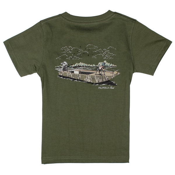 Mossy Oak Boat Ride SS- Olive