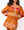 Brown Gingerbread Man Jewel Bow Tie Sweater- (Women's)