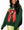 Dark Green & Red Wreath Around Neck Sweater- (Women's)