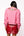 Hot Pink Peppermint Neck Sweatshirt- (Women)