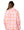 Pink & Red Plaid Metallic Nutcracker Cotton Button Up Top- (Women's)