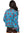 Blue Crawfish Santa Button Up Cardigan- (Women's)