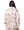 Pink Gingham Christmas Tree Cookies Cotton Button Up Top- (Women's)
