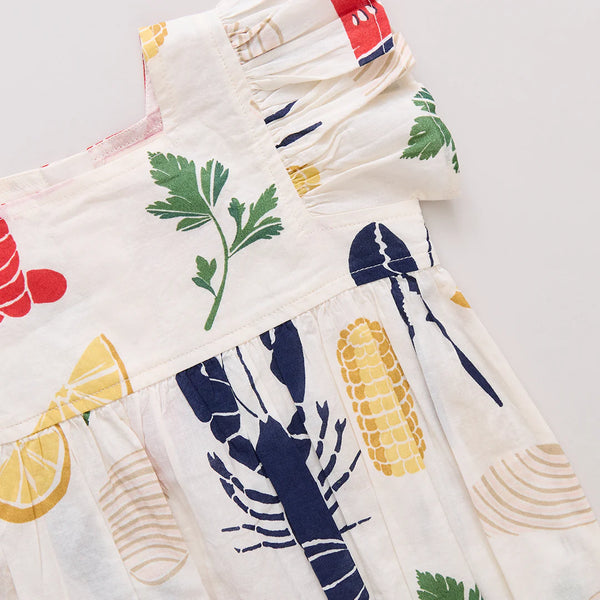Elsie Dress- Clam Bake