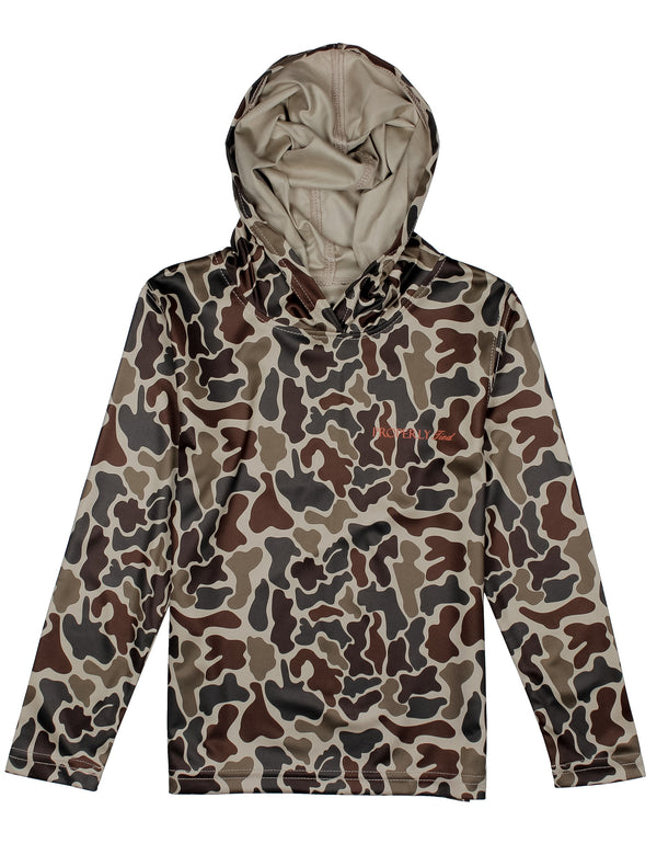 Sportsman Performance Hoodie- Vintage Camo