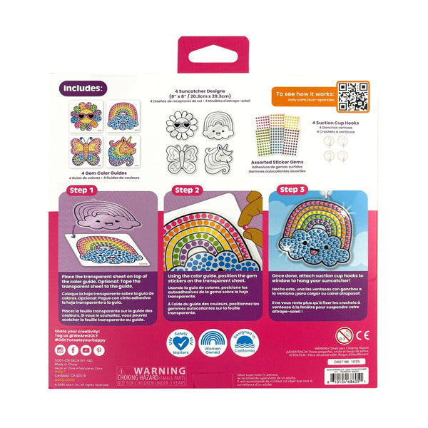 Sun Sparkles Gem Suncatcher Kit- Rainbow Magic
