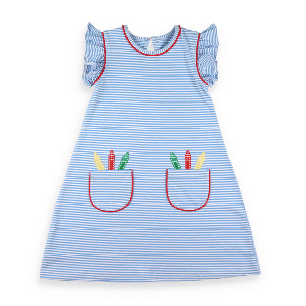 Color Me Cool Pocket Dress