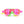 Chromatic Swim Goggles- Multicolor Melon