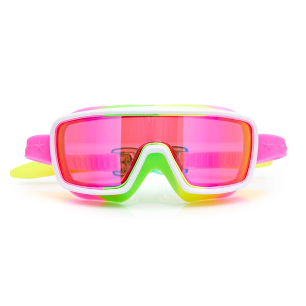 Chromatic Swim Goggles- Multicolor Melon