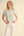 Round Neck Flutter Sleeve Boxy Top