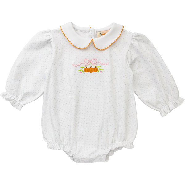 Bow-tiful Pumpkin Ruffle Bubble
