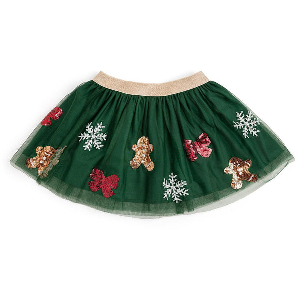 Gingerbread Joy Sequin Christmas Tutu