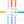 Confetti Stamp: Double-Ended Markers (Set of 9)