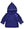 Fleece Jacket Wrap Close- Navy