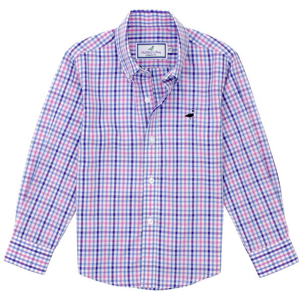 Seasonal Sportshirt- Blueberry