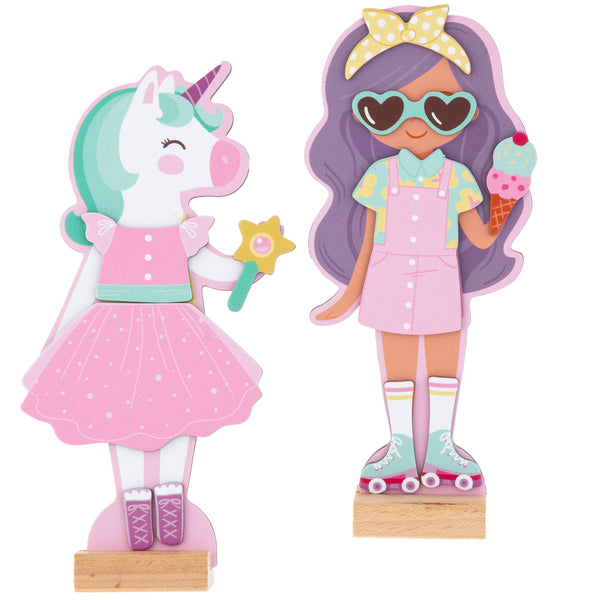 Magnetic Dress-Up Box Set: Unicorn/Princess