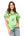 Green Scattered King Cake Tee- (Women's)