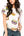 White Mardi Gras Icon Tee- (Women's)