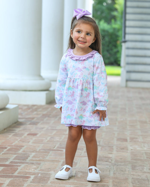 Dino Adventures Ruffle Bloomer Set