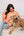 Peach Doodle Dog Sweatshirt- (Women's)