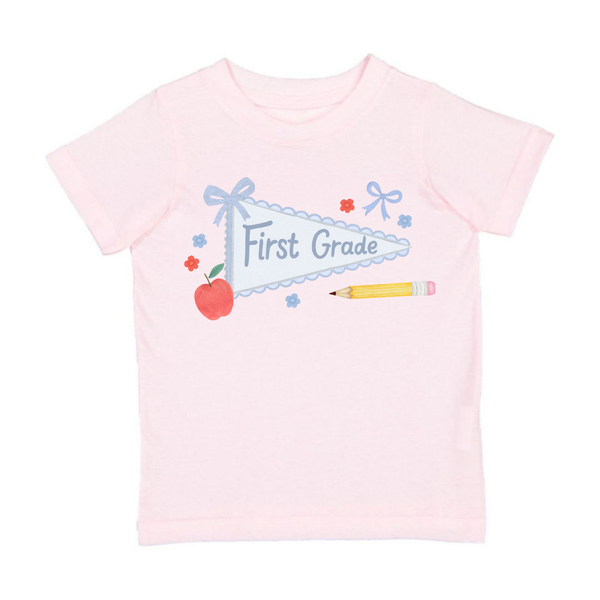 First Grade Pennant T-Shirt