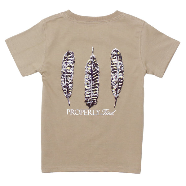 Triple Feather SS- Sand