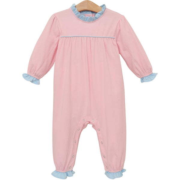 Annie Romper- Light Pink/Light Blue