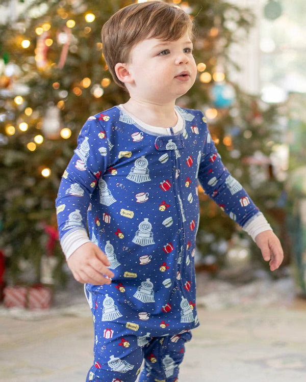 Jingle Bell Express Bamboo Onesie