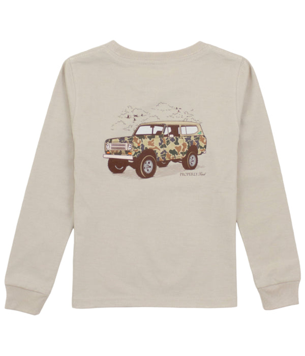 Camo Truck LS- Linen