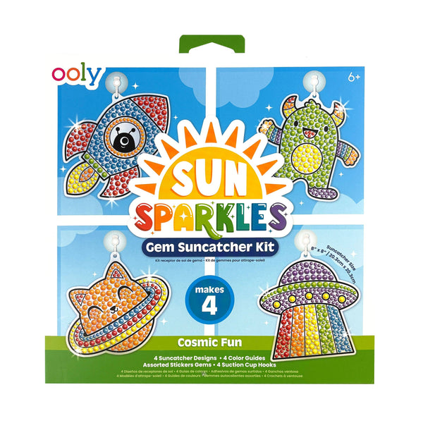 Sun Sparkles Gem Suncatcher Kit- Cosmic Fun