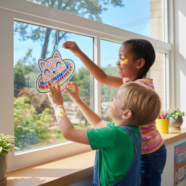 Sun Sparkles Gem Suncatcher Kit- Cosmic Fun