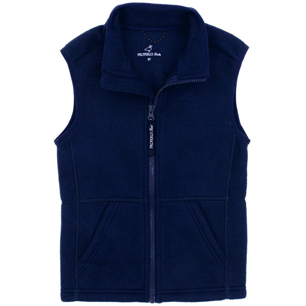 Blake Vest- Navy
