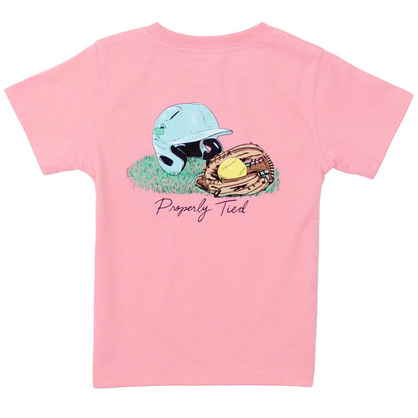 Softball SS- Light Pink