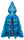 Pterodactyl Hooded Cape- Blue