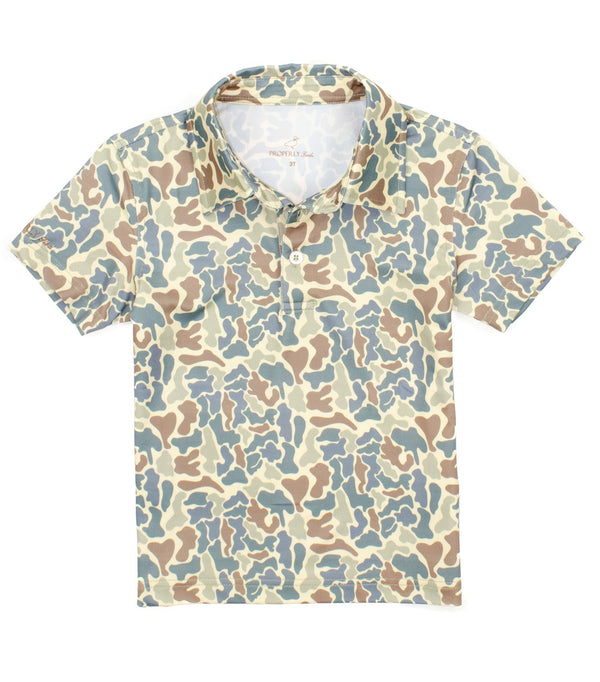 Inlet Polo- Field Camo