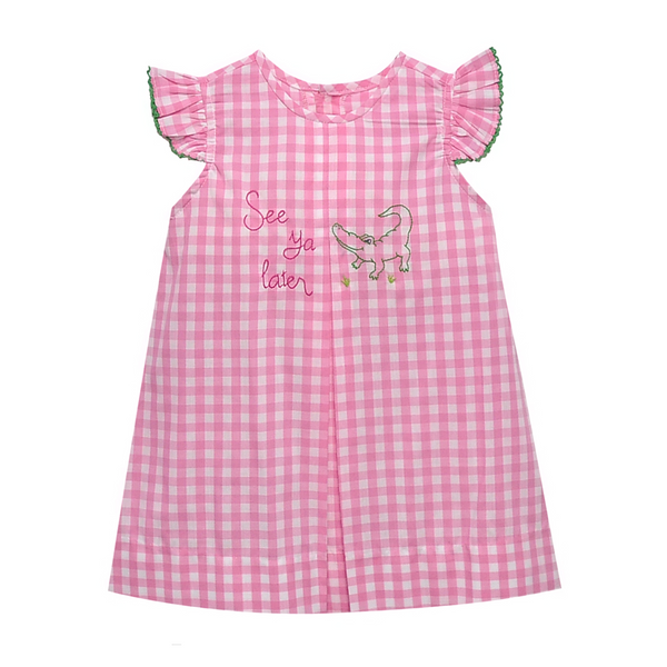 Charlotte Dress- See Ya Later Alligator