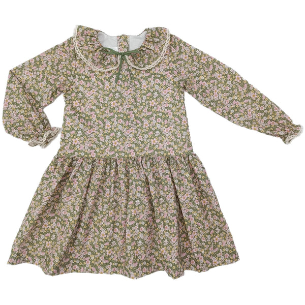 Green Floral Dress