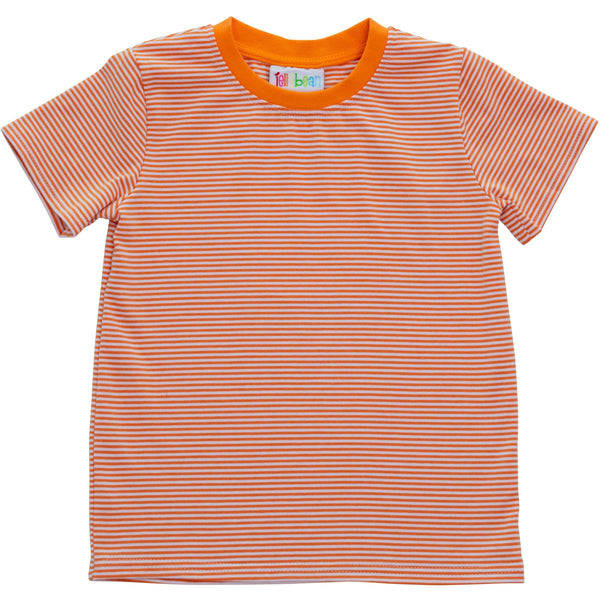 Graham Shirt- Orange Stripe
